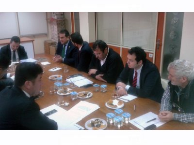 CHP İş Kazalarını ve Meslek Hastalıklarını İnceleme-Araştırma Komisyonu Üyeleri Odamızı Ziyaret Etti.