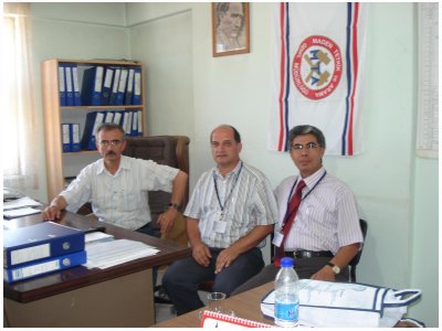 MANİSA SOMA'DA MTA SONDAJ KAMPI ZİYARETİ (04.07.2008)