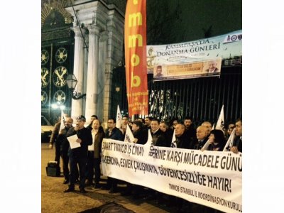 3 Mart İş Cinayetlerine Karşı Mücadele Günü İstanbul Etkinliği Yapıldı.