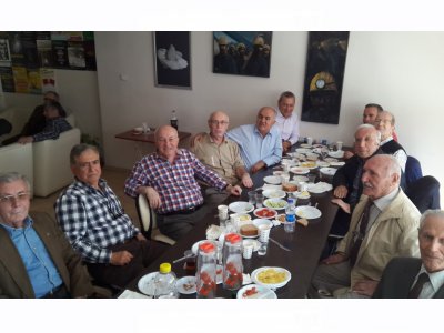Nisan ayı emekli üye toplantısı yapıldı