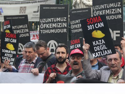 Soma Faciasının ikinci yıldönümünde Anma ve Basın Açıklaması Yapıldı