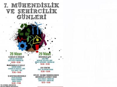 7. Mühendislik ve Şehircilik Günleri kapsamında etkinlikler düzenlendi