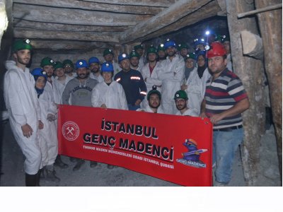 İstanbul Genç Madenci Teknik Gezisi Düzenlendi.