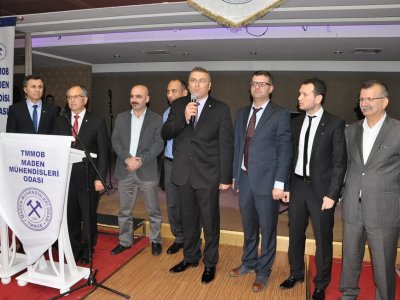 MADEN MÜHENDİSLERİ ODASI ADANA ŞUBESİ BAŞKANI  MEHMET YILMAZ OLDU.(10/12/2016)