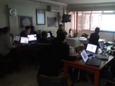 NETCAD 2 VE 3 BOYUTLU MADEN UYGULAMALARI EĞİTİMİ DÜZENLENDİ.(12-13-14.01.2017)