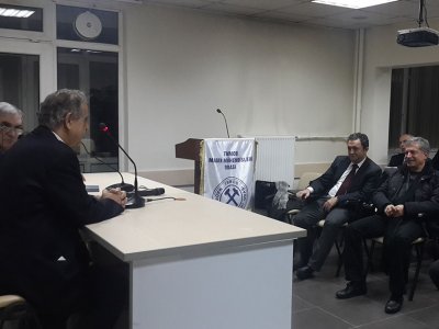 KÖMÜR KENTİ ZONGULDAK` TA YAŞAM, MADENCİLİK VE İŞ KAZALARI SÖYLEŞİSİ DÜZENLENDİ.
