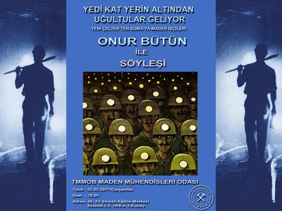 YEDİ KAT YERİN ALTINDAN UĞULTULAR GELİYOR

(ONUR BÜTÜN İLE SÖYLEŞİ)
