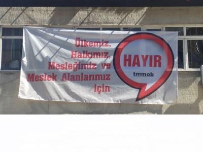 TMMOB ÜYELERİ PROVOKASYONA GEÇİT VERMEZ