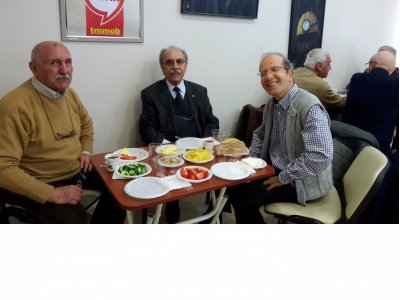 Mart ayı emekli üye toplantısı yapıldı