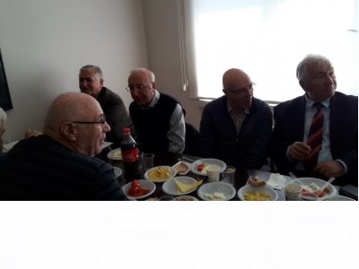 Nisan ayı emekli üye toplantısı yapıldı