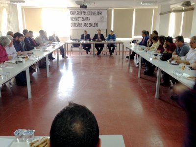 CADI AVINA SON VERİLSİN! MEHMET ZAMAN DERHAL GÖREVİNE İADE EDİLMELİDİR!
