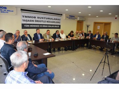 TMMOB SUSTURULAMAZ; YAŞASIN ÖRGÜTLÜ MÜCADELEMİZ