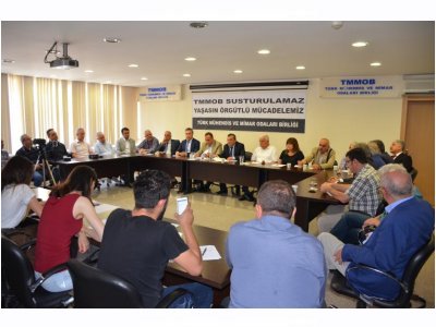 TMMOB SUSTURULAMAZ; YAŞASIN ÖRGÜTLÜ MÜCADELEMİZ