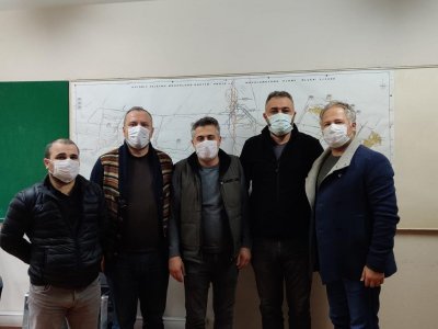 TTK KARADON MÜESSESESİNDE  GÖREV YAPAN MESLEKTAŞLARIMIZ ZİYARET EDİLDİ
