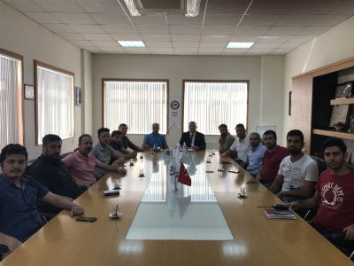 KÇS KAHRAMANMARAŞ ÇİMENTO BETON SANAYİ VE MADENCİLİK FİRMASINI 
ZİYARET ETTİK (08/09/2017)
