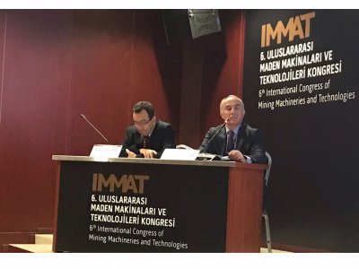 VI. ULUSLARARASI MADEN MAKİNALARI VE TEKNOLOJİLERİ KONGRESİ BAŞLADI (18 EKİM 2017)