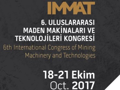 VI. ULUSLARARASI MADEN MAKİNALARI VE TEKNOLOJİLERİ KONGRESİ (IMMAT) SONUÇ BİLDİRGESİ