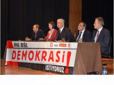 TMMOB, DİSK, KESK, TTB: 