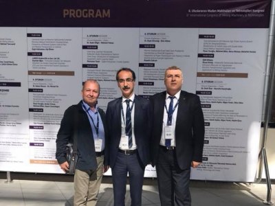 6. ULUSLARARASI MADEN MAKİNALARI VE TEKNOLOJİLERİ KONGRESİ `NE KATILDIK (18-21/10/2017)