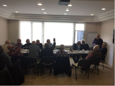  Kasım ayı emekli üye toplantısı yapıldı