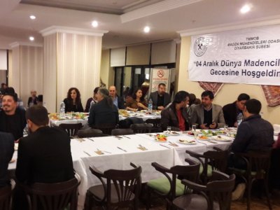 4 ARALIK DÜNYA MADENCİLER GÜNÜ DİYARBAKIR’DA KUTLANDI