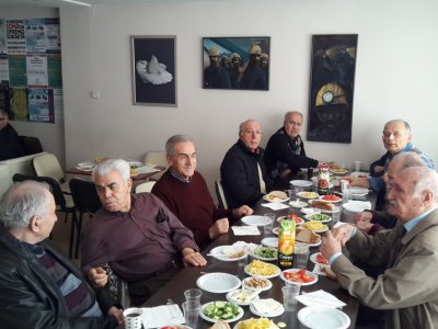 Ocak ayı emekli üye toplantısı yapıldı