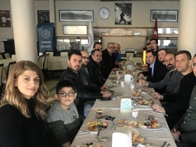 TTK’DA ÇALIŞAN MADEN MÜHENDİSLERİ İLE KAHVALTI ETKİNLİĞİ