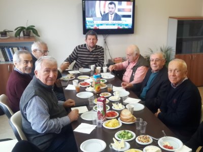 Şubat ayı emekli üye toplantısı yapıldı