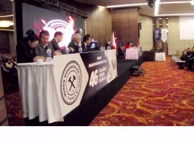 TMMOB MADEN MÜHENDİSLERİ ODASI 46. DÖNEM OLAĞAN GENEL KURULU GERÇEKLEŞTİRİLDİ.