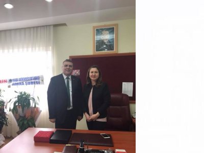 Ç.Ü. MADEN MÜHENDİSLİĞİ BÖLÜM BAŞKANI VE HOCALARINI ZİYARET ETTİK (01/03/2018)
