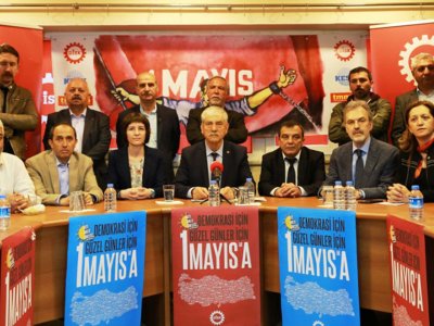 DİSK, KESK, TMMOB, TTB: "GÜZEL GÜNLER İÇİN 1 MAYIS’A!"