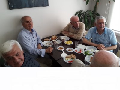 Nisan ayı emekli üye toplantısı yapıldı