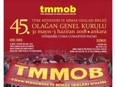 TMMOB GENEL KURULUNA GİDERKEN…