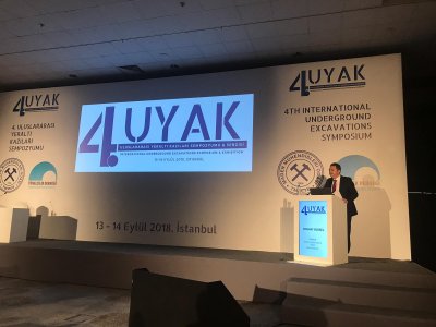 4. ULUSLARARASI YERALTI KAZILARI SEMPOZYUMU BAŞLADI