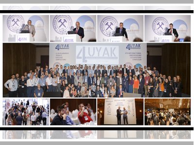 4. Uluslararası Yeraltı Kazıları Sempozyumu ve Sergisi yapıldı.