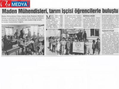 BASINDA DAMLAPINAR KÖYÜ İLKOKULU ZİYARETİMİZ (05.10.2018)