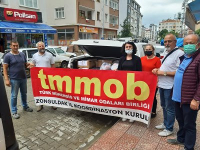 KASTAMONU BOZKURT İLÇESİNE YARDIM KOLİLERİNİ TESLİM ETTİK