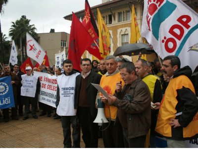 Krize ve İşsizliğe karşı Meydanlardaydık,
