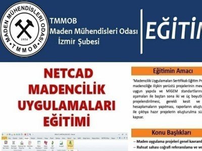 NETCAD MADENCİLİK UYGULAMALARI EĞİTİMİ