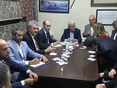 CHP MİLLETVEKİLLERİ ODAMIZI ZİYARET ETTİ.