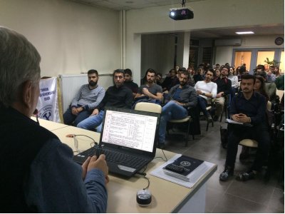 ODA MERKEZİNDE TÜRKİYE`DE BOR KONULU SÖYLEŞİ DÜZENLENDİ 