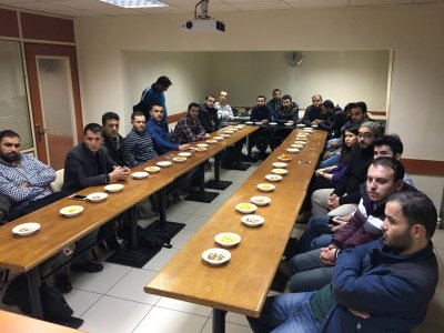 DAİMİ NEZARETÇİ EĞİTİMİ ALAN ÜYELERİMİZLE ODA MERKEZİNDE TOPLANTI DÜZENLENDİ 