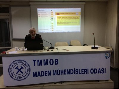 21 ARALIK 2018 TARİHİNDE TMMOB VE GENÇ MADENCİ ÖRGÜTLÜLÜĞÜ KONULU SÖYLEŞİ DÜZENLENMİŞTİR