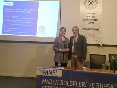 Maden Bölgeleri ve Ruhsatların Taşınması: Cebeci Maden Bölgesi Projesi Örneği Paneli gerçekleştirildi.