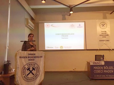 Maden Bölgeleri ve Ruhsatların Taşınması: Cebeci Maden Bölgesi Projesi Örneği Paneli gerçekleştirildi.