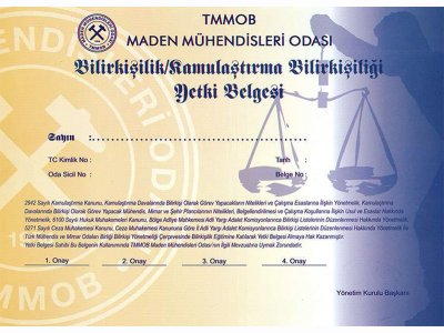 TMMOB YÖNETİM KURULUNCA 2019 YILI BİLİRKİŞİLİK ÜCRETLERİ BELİRLENMİŞTİR