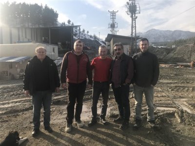 DEDEMAN MADENCİLİK YERALTI KROM TESİSİNİ ZİYARET ETTİK (24.01.2019)