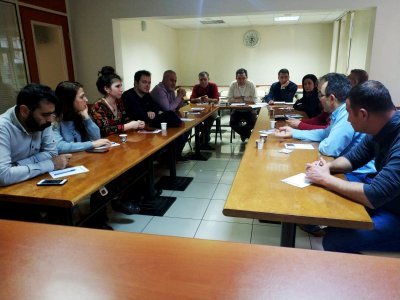 46. DÖNEM 3. ŞUBELER ORTAK TOPLANTISI ODA MERKEZİMİZDE DÜZENLENDİ