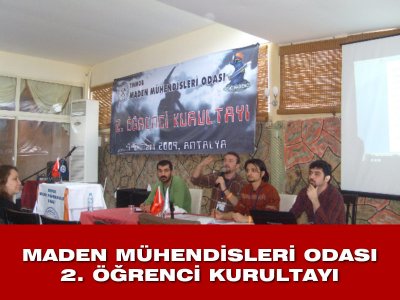 Maden Mühendisleri Odası 2. Öğrenci Kurultayı (MAMÖK2) Sona Erdi.