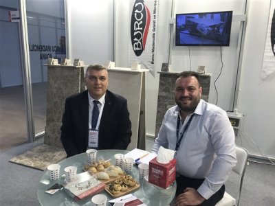 İZMİR’DE DÜZENLENEN MERMER FUARI `NA KATILDIK (28.03.2019)